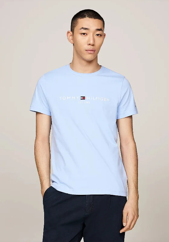 Now or Never Tommy Hilfiger Logo T-Shirt, Vessel Blue