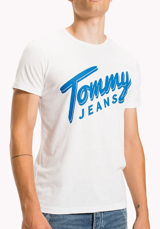 Quick Sale Tommy Jean's Men’s American T-Shirt, White