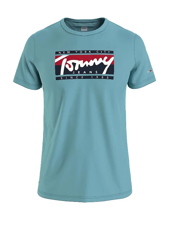 Daily Special Tommy Jeans Essential Tommy Script T-Shirt, Crest