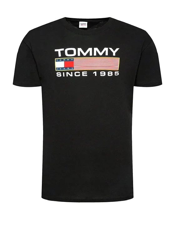 Lowest Price Tommy Jeans Athletic Logo T-Shirt, Black