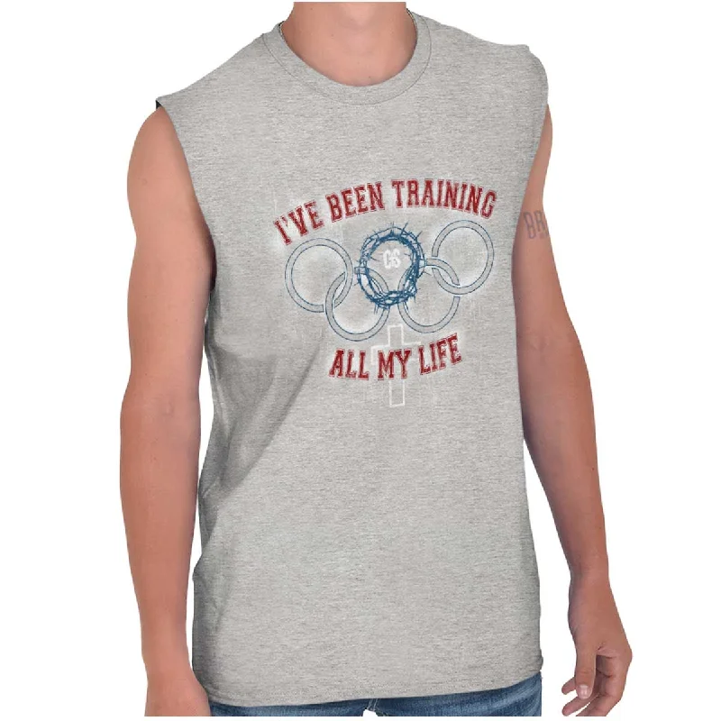 One-DAY Sale Training Sleeveless T-Shirt