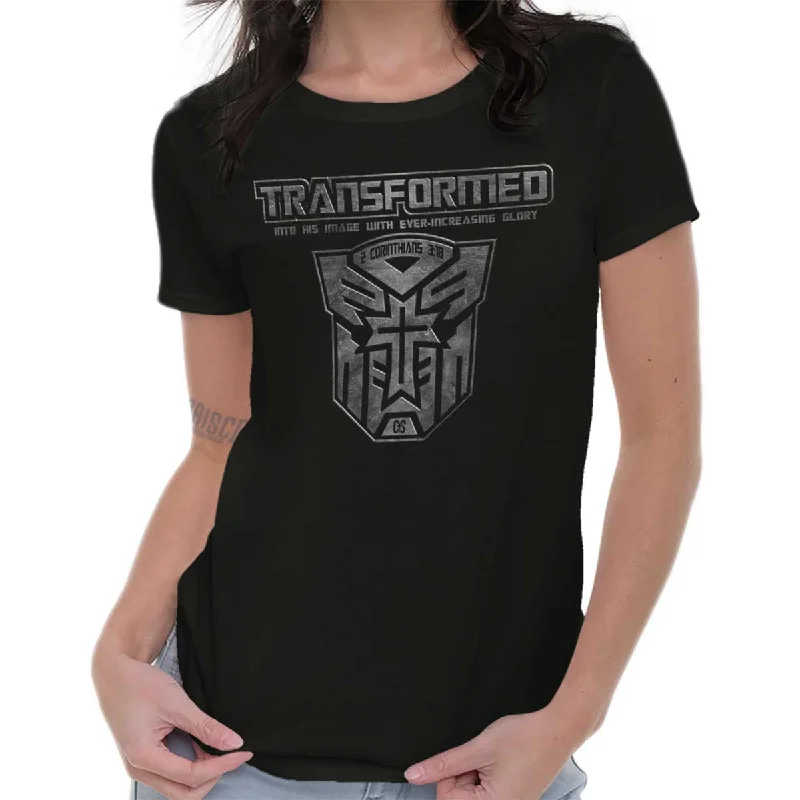 Flash Sale Transformed Christian Ladies T Shirt
