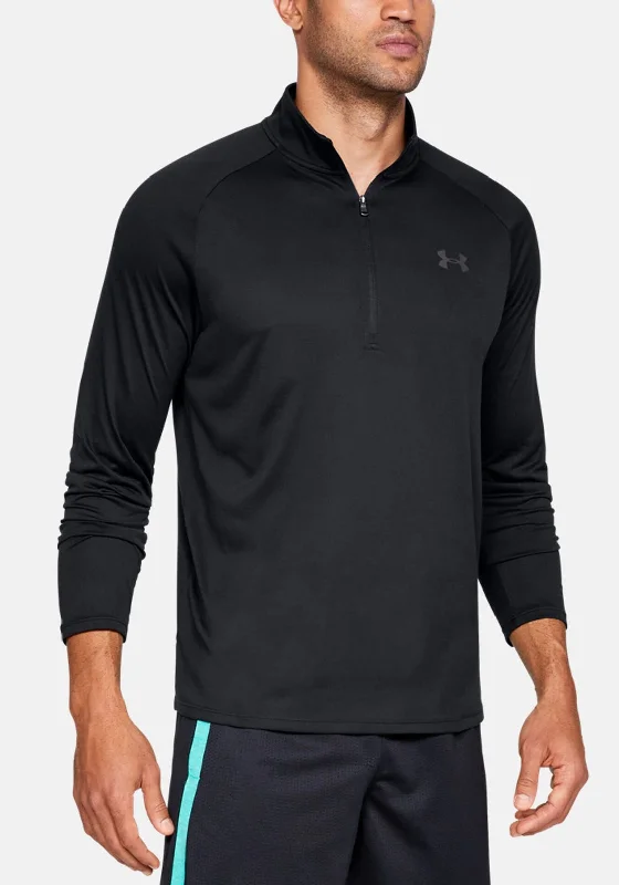 Super Bargain Under Armour UA Tech 2.0 Half Zip Top, Black