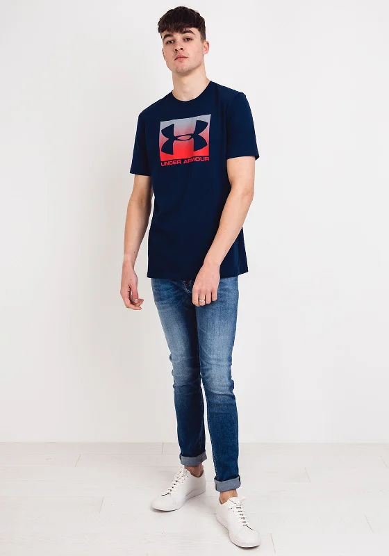 Weekend Deals That Thrill Under Armour Mens Boxed Sportstyle T-Shirt, Navy