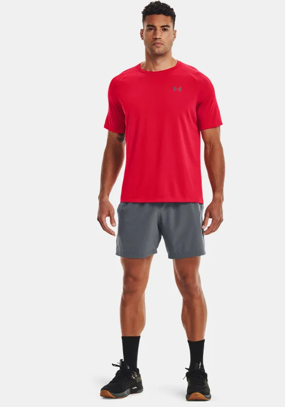 Customer Appreciation Sale Under Armour Mens Tech 2.0 T-Shirt, Red
