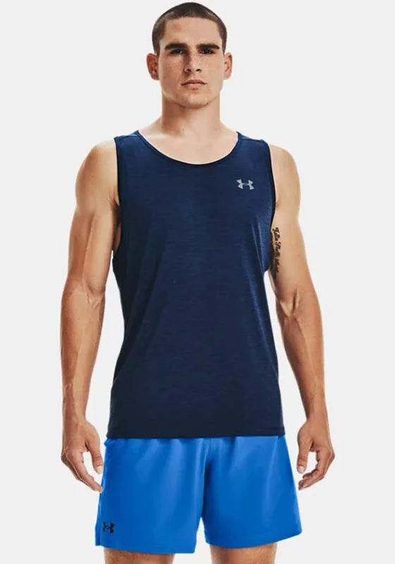 Instant Savings Under Armour Mens Tech 2.0 Tank Top, Navy