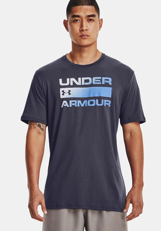 Exclusive Online Offer Under Armour Team Issue Wordmark T-Shirt, Tempered Steel