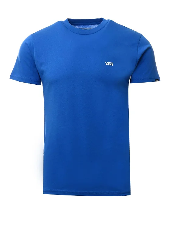 Deep Discounts Vans Left Chest Logo T-Shirt, Royal Blue