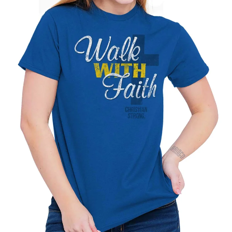 Weekend Shopping Made Better Walk With Faith T Shirt