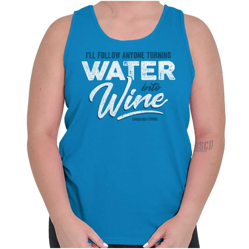 Discount Days Water Into Wine Tank Top
