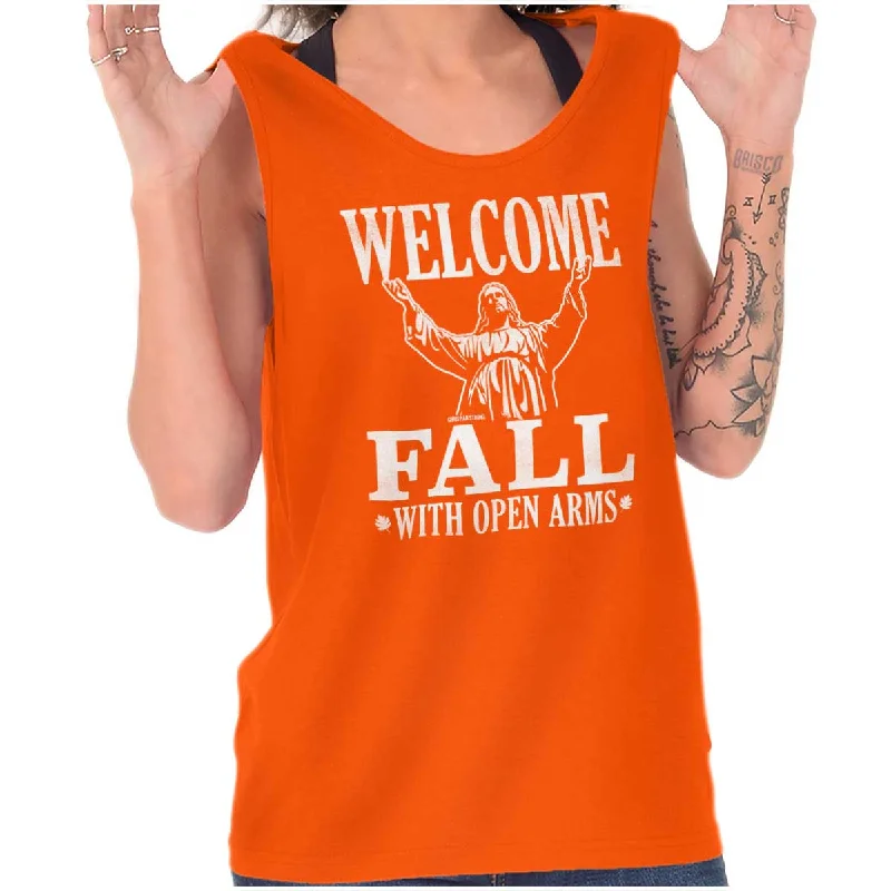 Crazy Savings Welcome Fall Tank Top
