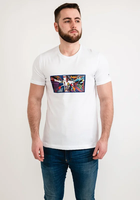 Bargain Alert White Label NYC Print T-Shirt, White