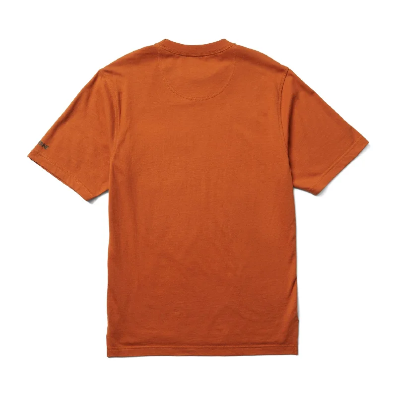 Weekend Wonders Await! Wolverine Mens Guardian Tee Spice 100% Cotton S/S T-Shirt