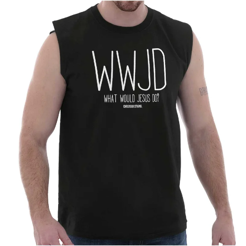 Limited Supply WWJD Sleeveless T-Shirt