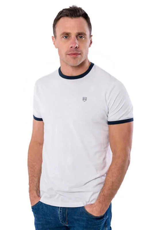 Midnight Sale XV Kings by Tommy Bowe Stillorgan T-Shirt, Fresh White