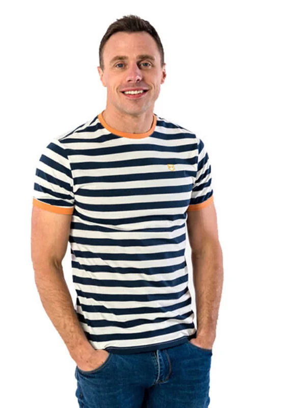 Limited Quantity XV Kings by Tommy Bowe Tullamore T-Shirt, Tangerine Mix